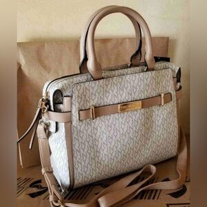 Jones New York Beige and Brown Women's Bag